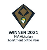 Winner 2021 HIA Victorian Apartment of the Year