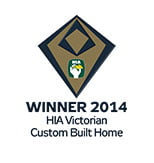 Winner 2014 HIA Vic Custom Built Home of the year